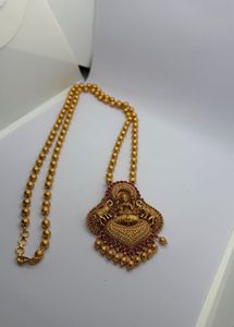 Elegant Pearl Necklace with Pendant ( combo set )
