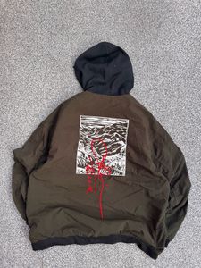 Men's Hooded Bomber Jacket