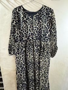 brown kurti