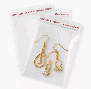 30 pcs Clear Plastic Bags