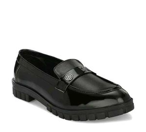 Chic Black Patent Loafers