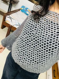 Crochet Knit Sweater