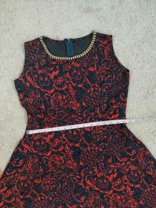 Crimson Nocturne Dress