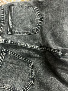 URBANIC Acid Wash Jeans