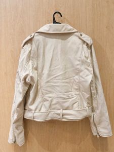 Zara Faux Leather Biker Jacket