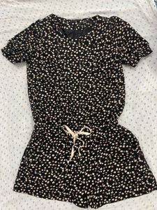 Cute Floral Print Romper