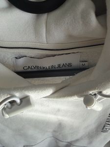 White Calvin Klein Hoodie