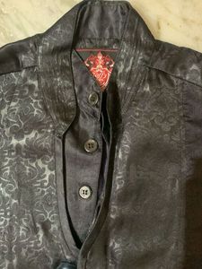 Kids Stylish Black Kurta Set