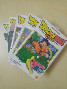 Dragon Ball Super Manga 1-5 With 2 TCG cards