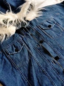 🤍Hooded Denim Jacket 🧥