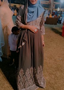 Women's Georgette Tradition Ethnic Long