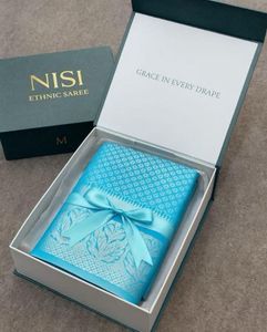 NISI Ethnic Saree - Sky Blue