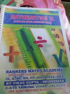 Mathematics IX Assignment Book