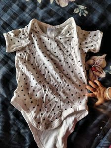Cute Star Print Baby Bodysuit