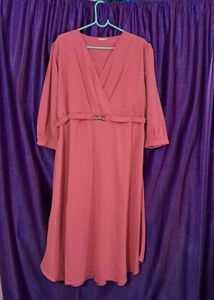 Pink Midi Dress