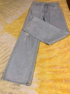 Light Wash Flare Jeans