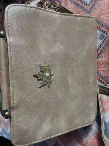 Stylish Tan Crossbody Bag