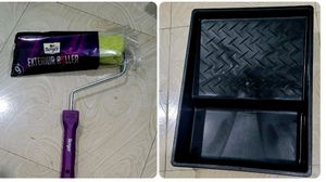 combo Asian painting Tray &rooler