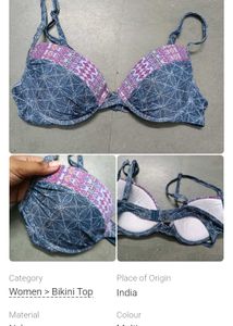 Stylish Burgundy Bikini Top