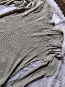 Ribbed Long Sleeve Top