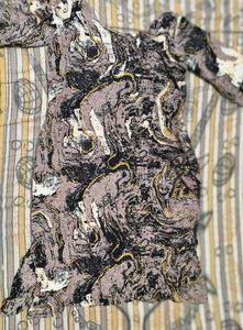 Abstract Print Off-Shoulder Top