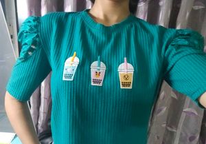 Cute Bubble Tea Graphic Top