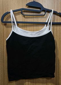 Black &amp; White Tank Top
