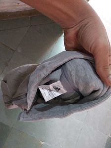 Grey Adidas Zip-Up Hoodie