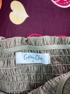 Smocked Ruffle Cami Top