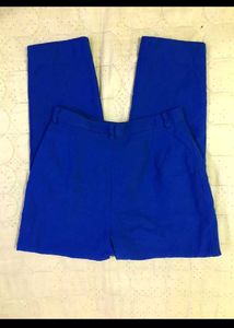 Blue Highwaisted Mom fit Pants