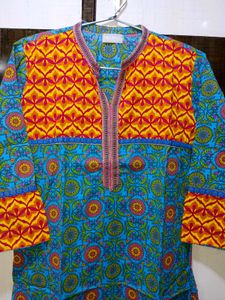 Printed Cotton Kurta