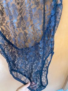 lace sheer bodysuit