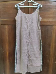 Handblock Printed Sleeveless Kurta