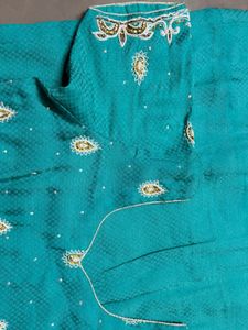 Turquoise Ethnic suit