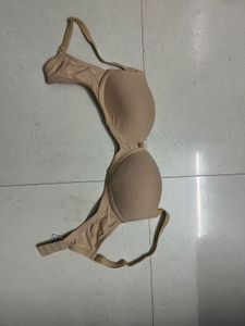 Nude Padded Bra. 1 or 2 time used.