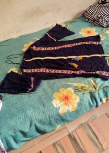 Stylish Navy Blue Tunic Top