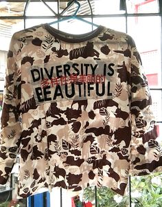Graphic Print Long Sleeve Shirt