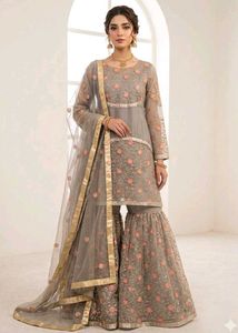Embroidered garara