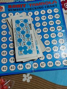 Tambola Number Checking Chart