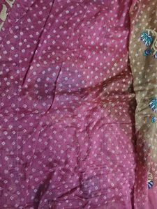 Embroidered Silk Saree