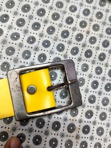 Yellow &amp; Black Belt (Pack Of 2)