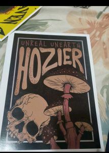 Hozier Unreal Unearth Poster