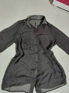 Chiffon Mesh Shirt