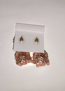 Deesha Earrings - Stud and Jhumka set