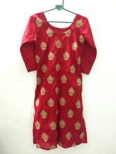 Red Colour Jodhpuri Kurti For Women