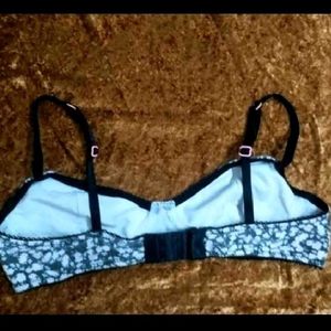 Floral Print Bra