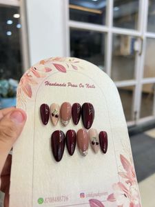 Handmade Cherry Press-On Nails