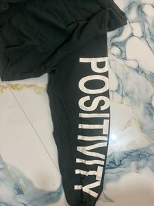 Dark Green Cropped Long Sleeve Top