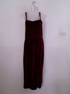 Burgundy Casual Dress (Women's)