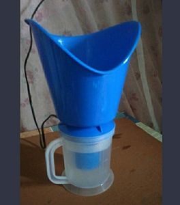 "🌬️ Steam Vaporizer &amp; Inhaler for Respiratory Relief! 🤧 Nose Steamer &amp; Cough Steamer 🇮🇳 ABS Plastic, 100-200gm Capacity"